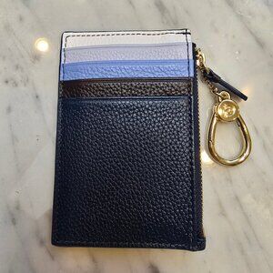 NWT Cole Haan Card Case with Zipped Compartment